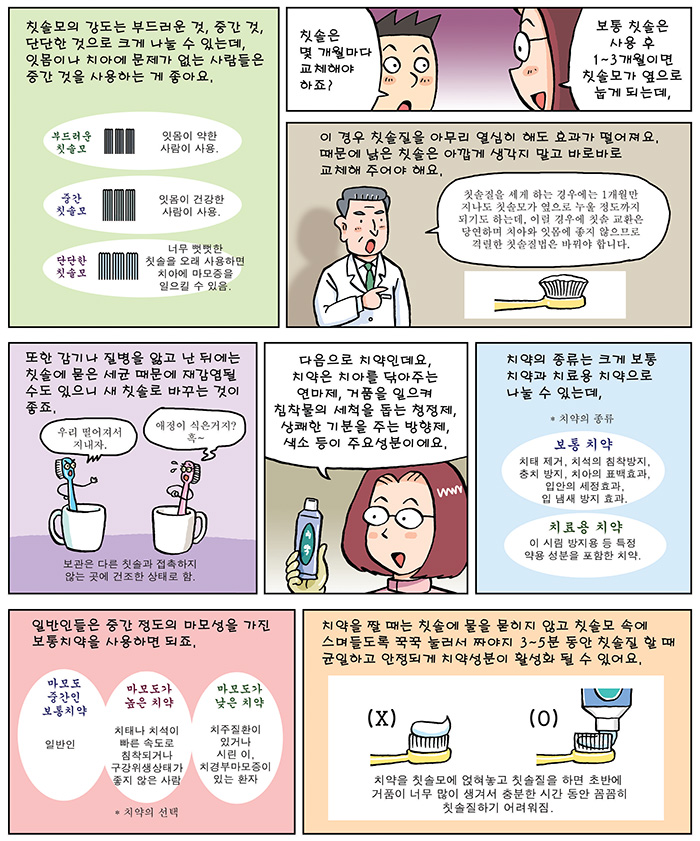 올바른 치아관리