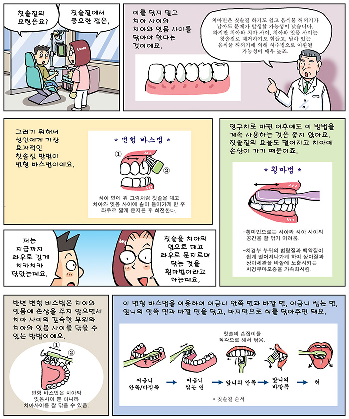 올바른 치아관리