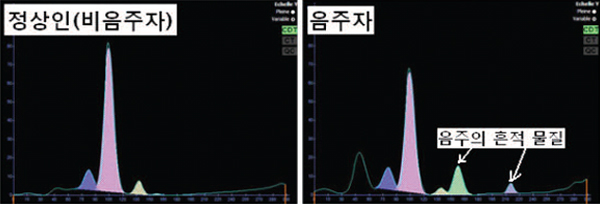 당신이 마신 술은 혈액에 흔적을 남긴다